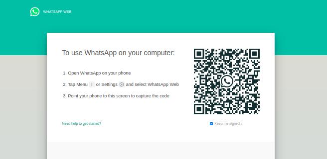 whatsapp web di android