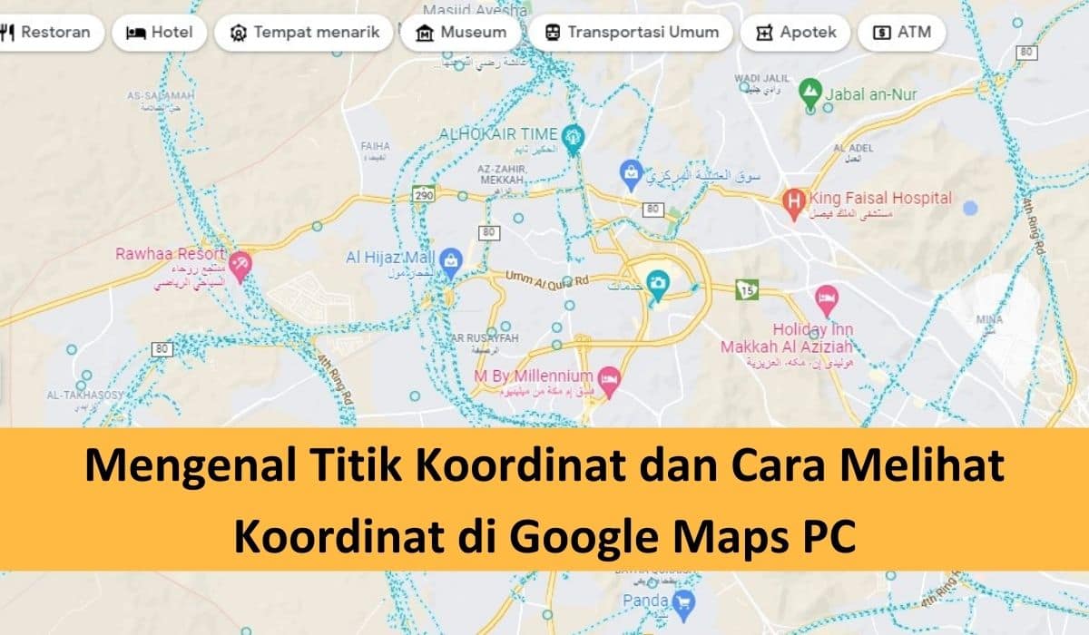 Mengenal Titik Koordinat dan Cara Melihat Koordinat di Google Maps PC