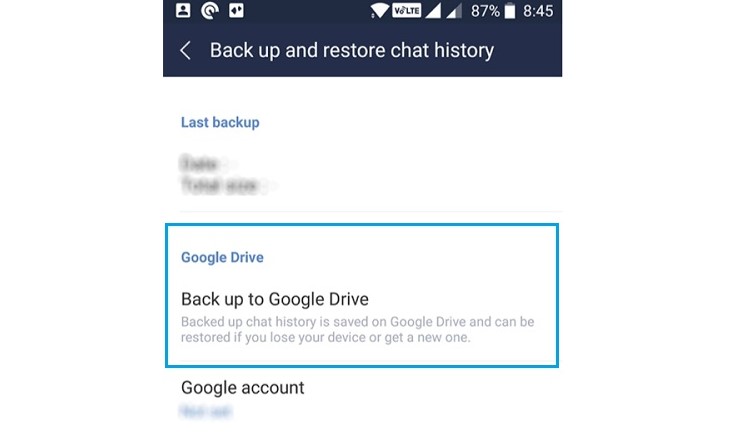 cara mengembalikan chat line yang terhapus di android