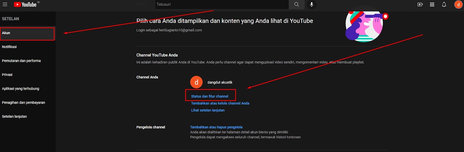 cara menyembunyikan subscriber Youtube
