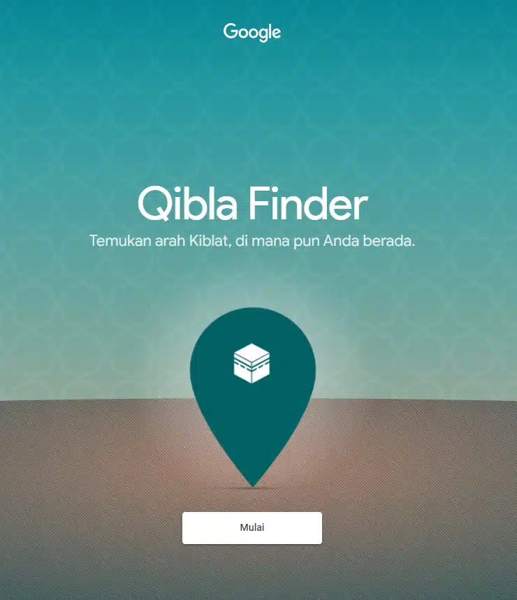 Arah Kiblat Online Tanpa Aplikasi