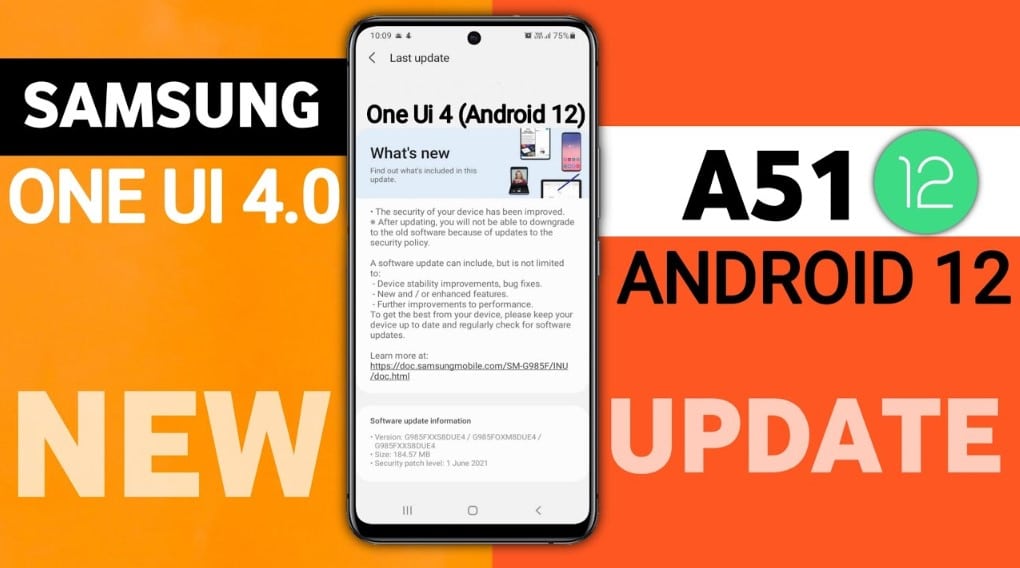 Android 12 samsung a51