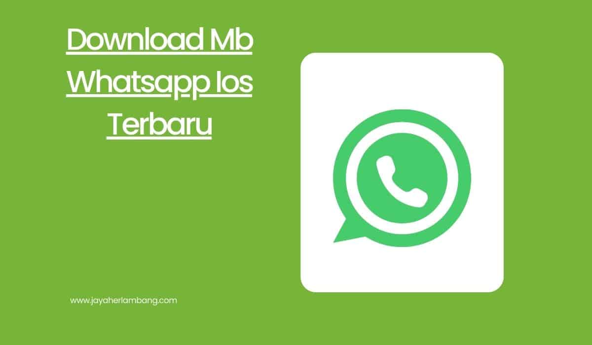 Mb Whatsapp Ios Terbaru