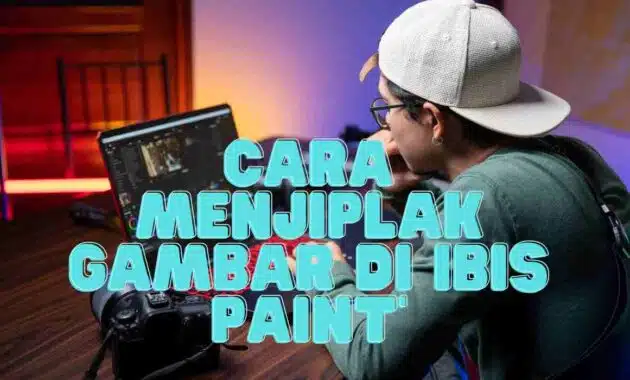 Cara Menjiplak Gambar di Ibis Paint