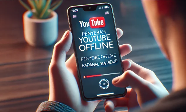 YouTube Offline Padahal Data Hidup