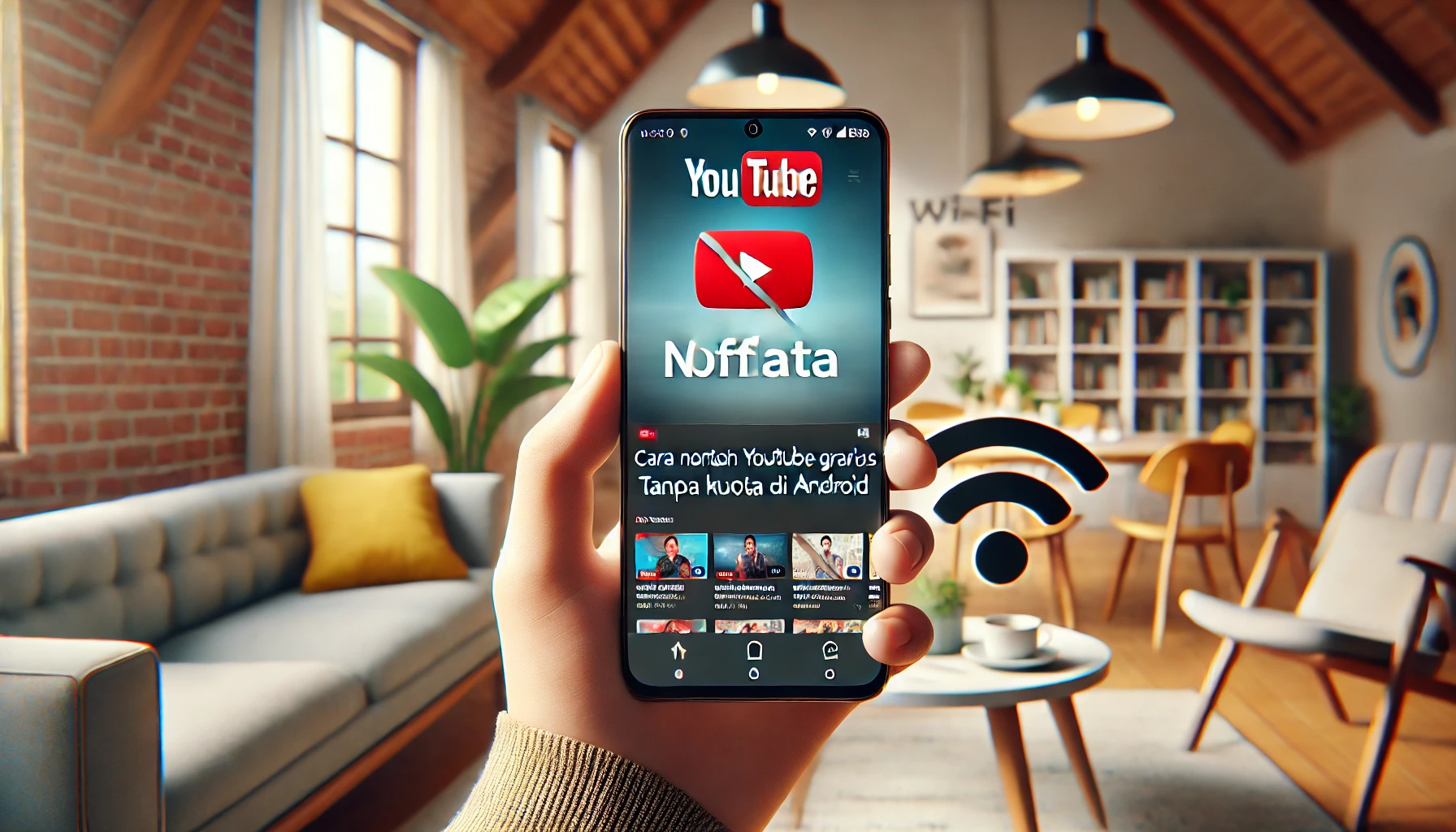 Cara nonton Youtube gratis tanpa kuota di Android
