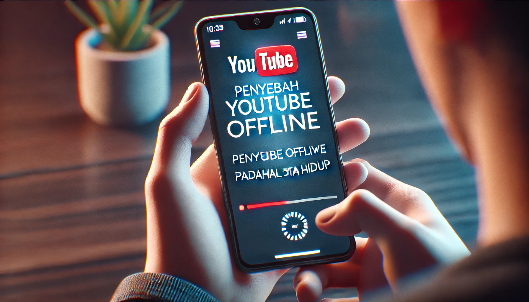 YouTube Offline Padahal Data Hidup