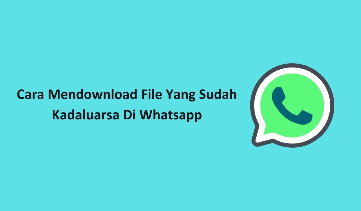 cara mendownload file yang sudah kadaluarsa di whatsapp