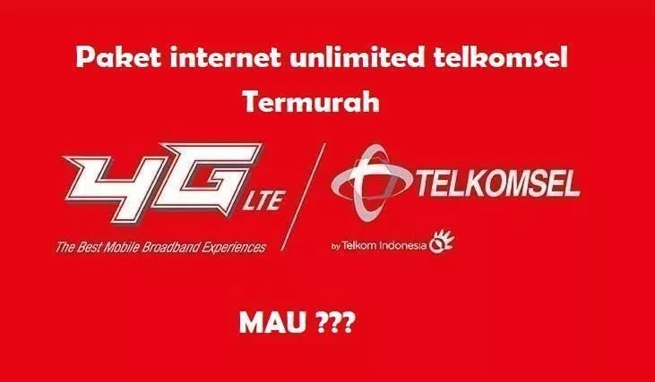 Paket Internet Telkomsel Unlimited Tanpa Kuota