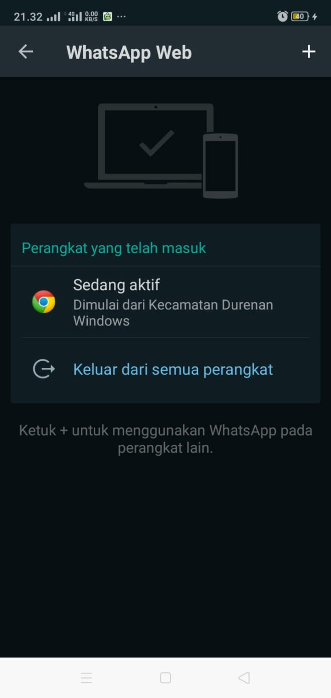 Cara Mengembalikan Whatsapp Web Yang Keluar Sendiri