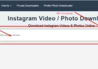 cara download foto dari instagram tanpa aplikasi