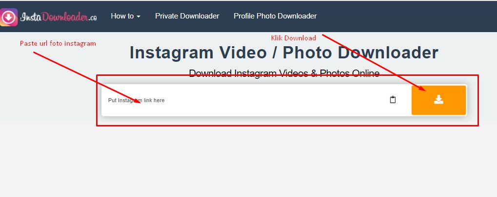 cara download foto dari instagram tanpa aplikasi