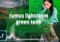 rumus lightroom green tone